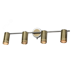 Светильник настенно-потолочный спот Alosia 7019-704 4 * GU10 25 Вт поворотный с выключателем (дублер) Rivoli Б0056562