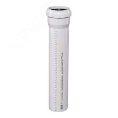 Труба канализационная 160 х 3000 мм SKEM однораструбная, бесшумная Ostendorf 337070