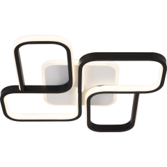 Светильник потолочный светодиодный Lydia 6104-101 LED 3700К - 4750К 81 Вт модерн с пультом Rivoli Б0059012