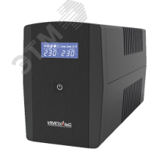 ИБП ЮНИОР СМАРТ 1000 Line-interactive, фаза 1/1, 1000/600 ВА/Вт, LED, RS232, IEC-C13x4 Импульс JS10104