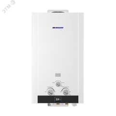 Водонагреватель газовый Edisson HEAT H 20 DL 10 л/мин с электророзжигом, сжиж.газ Thermex 361202