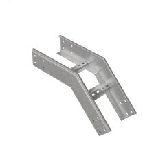 Угол лестничный вертикальный внешний 45 гр. 100х200х1,2 мм INOX304 N КМ-профиль LO40274