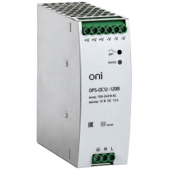 Блок питания OPS 220В AC/12В DC 10А 120Вт ONI