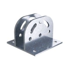 Крепление с площадкой шарнирное для профиля BPM-41, AISI 304L