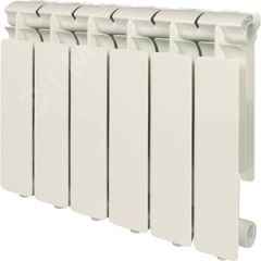 Радиатор алюминиевый секционный 350/80/6 боковое подключение STOUT SRA-0110-035006