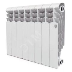 Радиатор алюминиевый секционный 350/80/8 боковое подключение Royal Thermo RTR35008