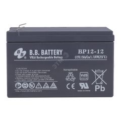 Аккумулятор 12В 12Ач B.B.Battery BP 12-12