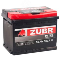 Аккумулятор автомобильный ZUBR Ultra 55Ah L+ ZUBR ZU551