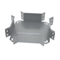 Х-разветвитель 100х100 мм ПЛЮС INOX304 КМ-профиль PL5737