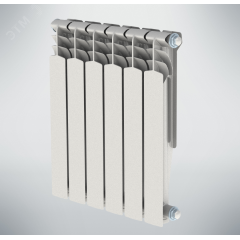 Радиатор алюминиевый секционный 500/100/6 боковое подключение НРЗ NRZRA5001001406