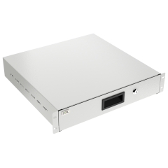 ITK Ящик выдвижной 2U серый