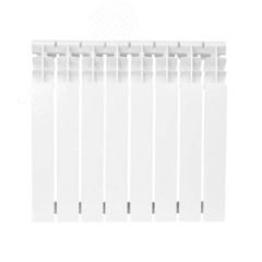 Радиатор алюминиевый Classic 500 8 секций Qну=1024 Вт RAL 9016 (белый) Ogint Ogint 120-1156