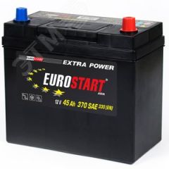Аккумулятор автомобильный EUROSTART Extra Power Asia 45Ah R+ (без борта) EUROSTART EUA450
