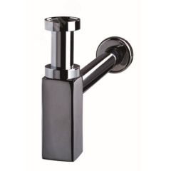 Сифон CAREIS для раковины без выпуска 1'1/4 x 32 мм отвод с розеткой, латунь в хроме WIRQUIN 31650001