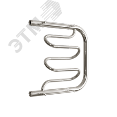 Полотенцесушитель водяной c полкой Dw 50/50 цвет хром ДВИН 4627085930860