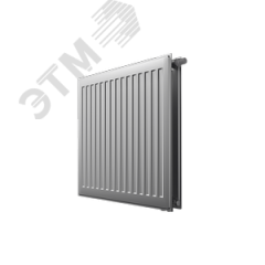 Радиатор стальной панельный 10/400/600 нижнее подключение цвет серый Royal Thermo VH10-400-600/SS