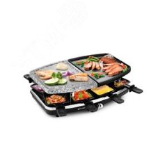 Раклетница-гриль KT-1649, мощность 1200 Вт, цвет черный KITFORT КТ-1649