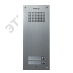 Панель вызывная многоквартирная на 2 абонента Commax DR-2UM(L) SIL