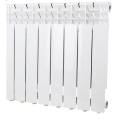 Радиатор алюминиевый секционный 500/80/6 боковое подключение Oasis Р0000012824