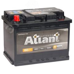 Аккумулятор автомобильный ATLANT Black 60Ah L+ ATLANT AB601