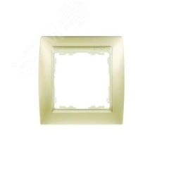 Рамка на 3 поста, S82, шампань матовый - шампань Simon 82934-34