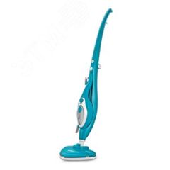 Швабра паровая 2 в 1 KT-1081, объем 380 мл, мощность 1500 Вт, цвет бирюзовый KITFORT КТ-1081