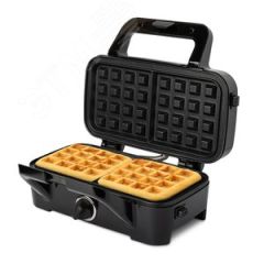Вафельница 3 в 1 KT-1674, мощность 1200 Вт, цвет черный KITFORT КТ-1674