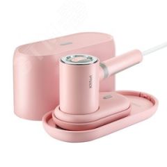 Отпариватель ручной 2 в 1 KT-977-1, объем 0,11 л, мощность 1100 Вт, цвет персиковый KITFORT КТ-977-1