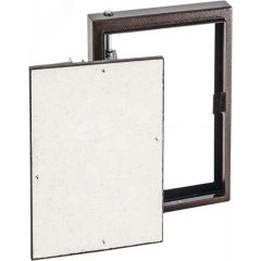 Люк под плитку на петле из окрашенной стали 400х300 EVECS D4030 ceramo steel