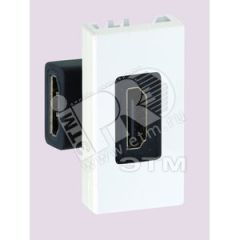 Connect Разъём HDMI 225х45мм (мама-мама) графит Simon K129B-14