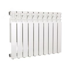 Радиатор алюминиевый секционный 500/80/8 боковое подключение Oasis Р0000037007