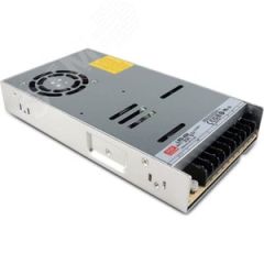 Блок питания AC-DC, 450 Вт, вход 115,230 AC, выход 24В, 18.8A изоляция 3750В AC, в кожухе Mean well LRS-450-24