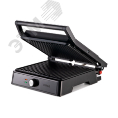 Электрогриль KT-1699, мощность 2000 Вт, цвет черный KITFORT КТ-1699