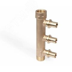 Гребенка распределительная на три трубы R/Rp 3/4-20 RX++ РЕХАУ 14563861001