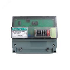 Счетчик электроэнергии Меркурий 231 АМ-01 трехфазный однотарифный, 5(60), кл.точ. 1.0, D, ЭМОУ, имп. выход ИНКОТЕКС 231AМ-01