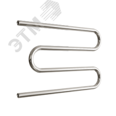 Полотенцесушитель водяной без полки M 50/80 цвет хром ДВИН 4627085933830