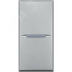 Axolute Переключатель промежуточный 1Р 16А 250В~ 1 модуль винтовые клеммы AXIAL алюминий LEGRAND HC4004