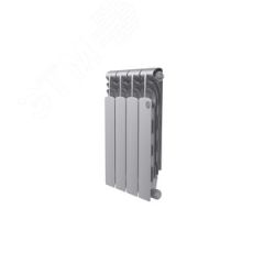 Радиатор биметаллический секционный 500/80/4 боковое подключение Royal Thermo RTRBSS250004