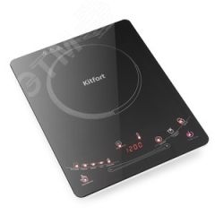 Плитка индукционная KT-106, мощность 2000 Вт, цвет черный KITFORT КТ-106
