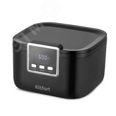 Ультразвуковая мойка KT-6290, объем 600 мл, мощность 50 Вт, цвет черный KITFORT КТ-6290