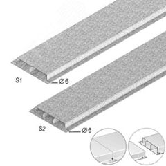 Напольный короб облегченный Vergokan VGL28.170S2
