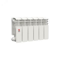 Радиатор биметаллический секционный 200/100/4 боковое подключение НРЗ NRZRB2001001204