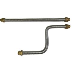 Комплект гибкой подводки для DN 15, G1, длинной 2 м Naveka F0000039987