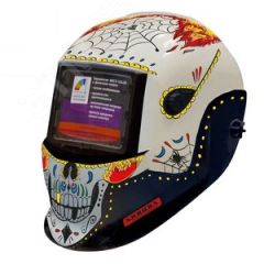 "Маска сварщика ""Хамелеон"" A777c(9-13DIN) SKELETON FIRE" AURORA 30690