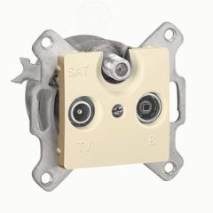 CARIVA Розетка телевизионная TV-FM-SAT звезда слоновая кость LEGRAND 695927