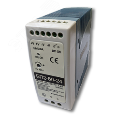 Одноканальный блок питания БП2-60-24 НПК ТЕКО 07-00035698