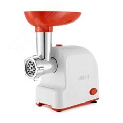 Мясорубка KT-2113-3, мощность 1000 Вт, цвет бело-красная KITFORT КТ-2113-3