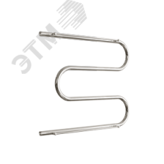 Полотенцесушитель водяной c полкой M 50/60 цвет хром ДВИН 4627085941323