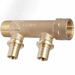 Гребенка распределительная на две трубы R/Rp 3/4-16 RX++ РЕХАУ 14563831001