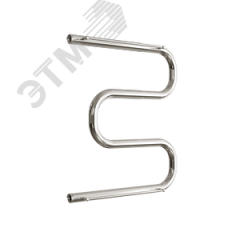 Полотенцесушитель водяной c полкой M 60/50 цвет хром ДВИН 4627086010813